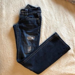 Maurice’s 1/2 long. super cute!